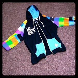 Large zip up hoodie